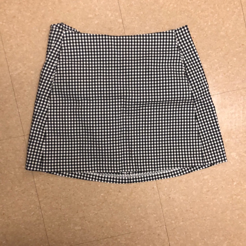 Plaid skirt